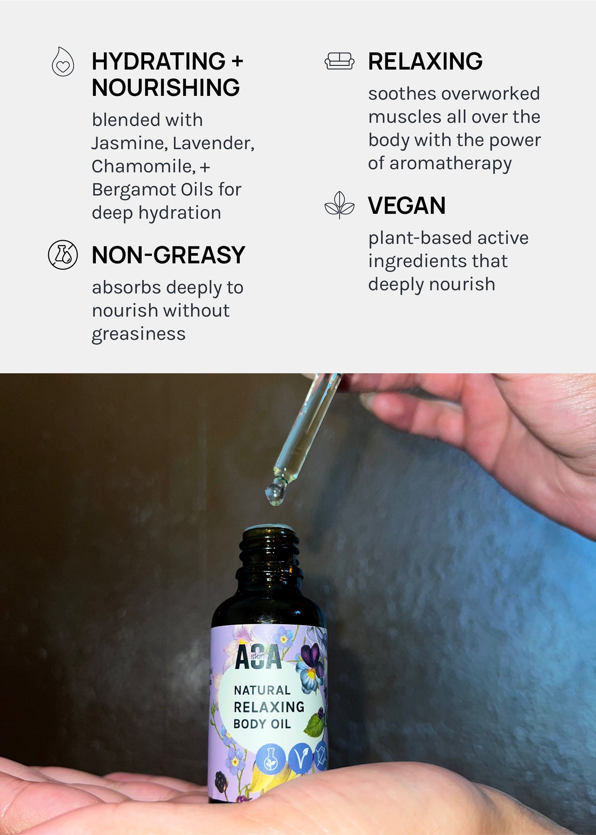AOA Skin Natural Relaxing Body Oil