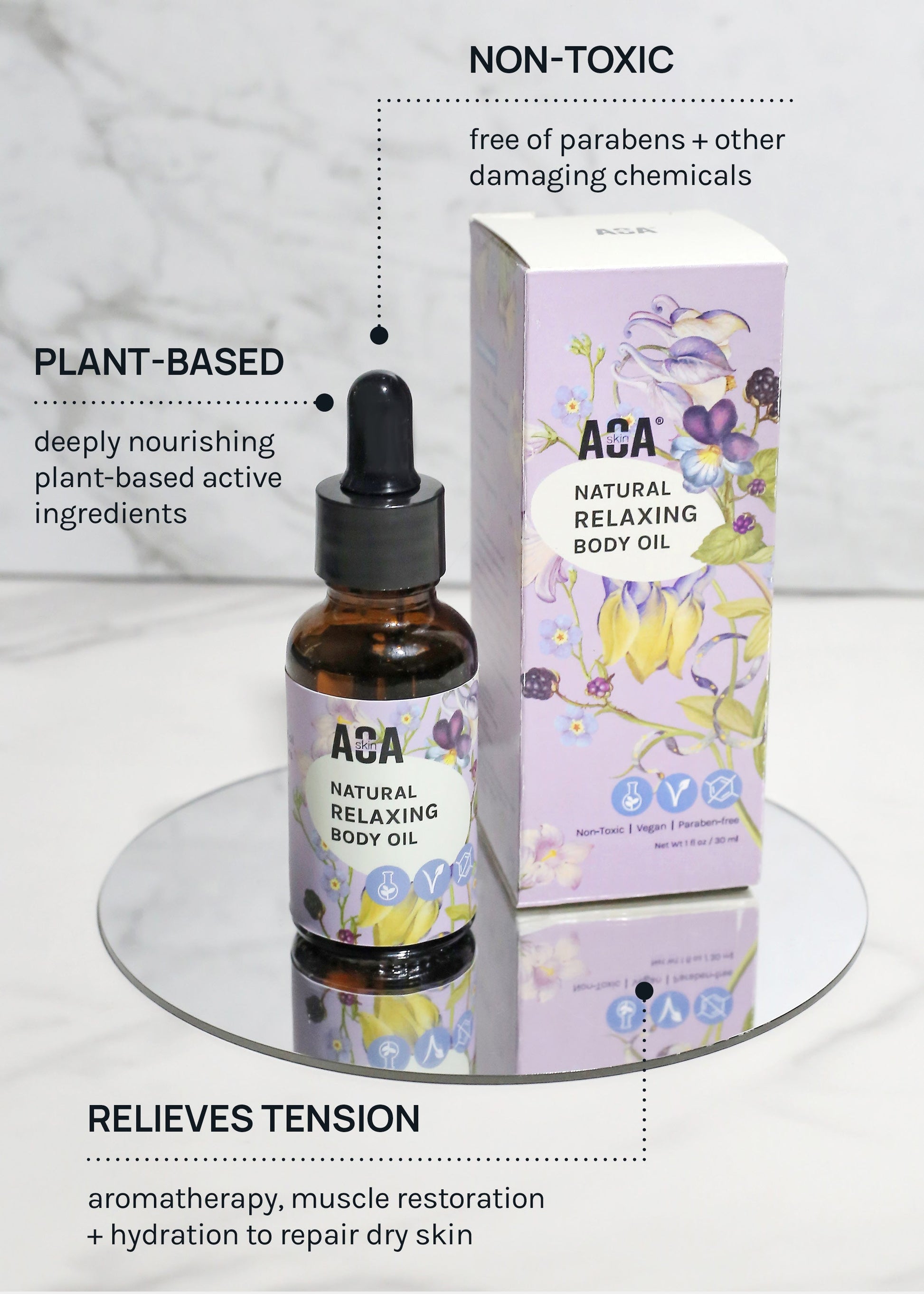 AOA Skin Natural Relaxing Body Oil