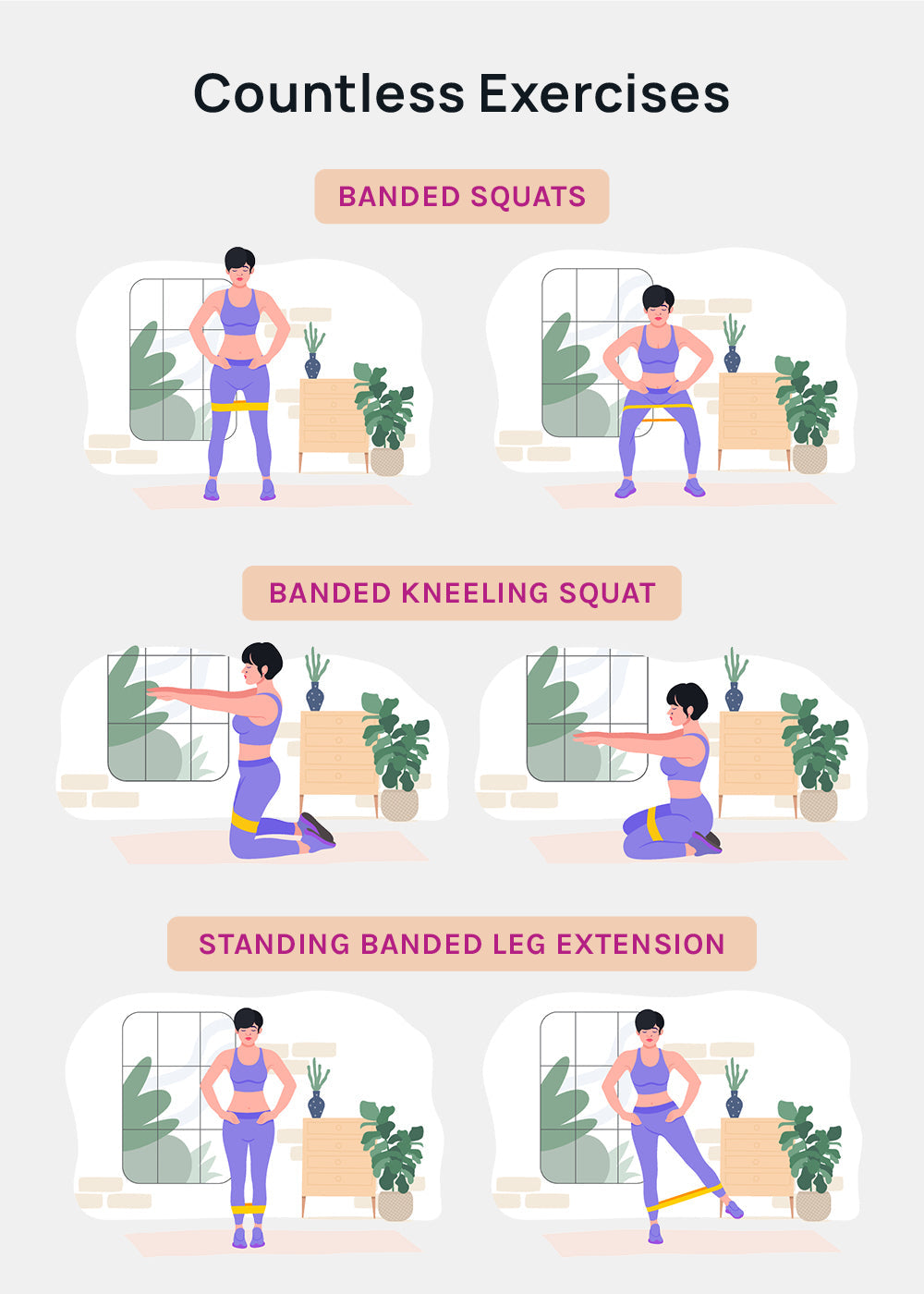 Official Key Items Resistance Bands