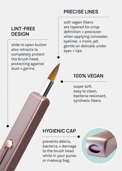 AOA Retractable Lip Brush