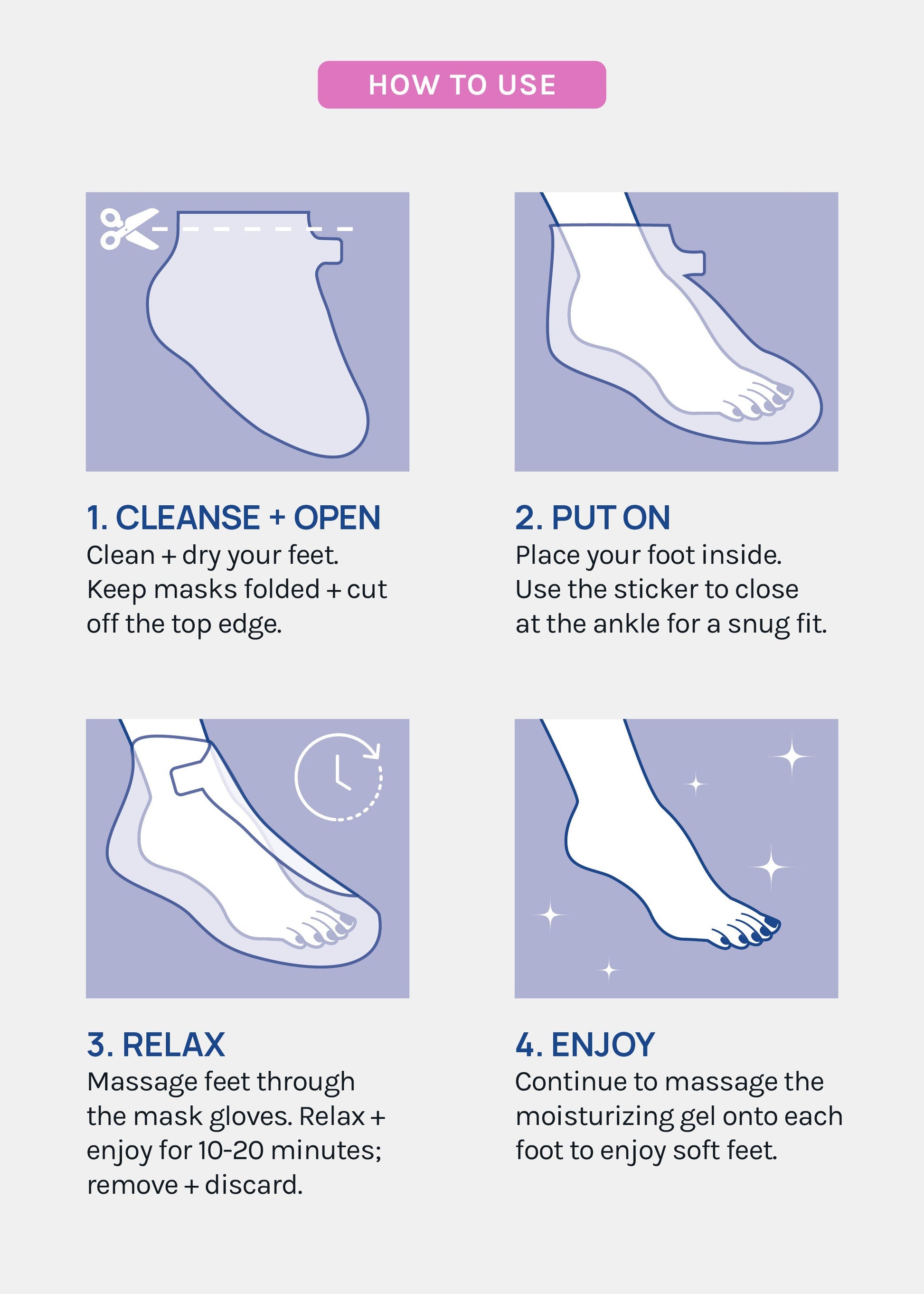 AOA Skin Rose Foot Sheet Mask