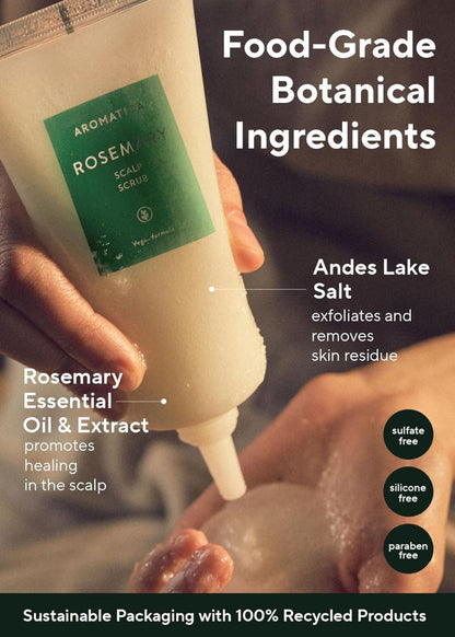 AROMATICA Rosemary Scalp Scrub 165g