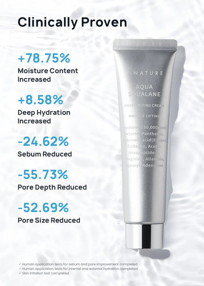 S.NATURE Aqua Squalane Moisturizing Cream 60ml