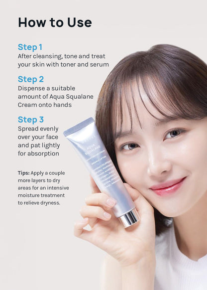 S.NATURE Aqua Squalane Moisturizing Cream 60ml