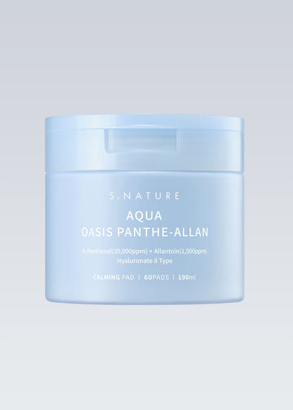 S.NATURE Aqua Oasis Panthe-Allan Calming Pad (60 Pads)