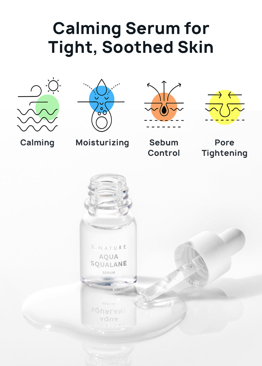 S.NATURE Aqua Squalane Serum 50ml