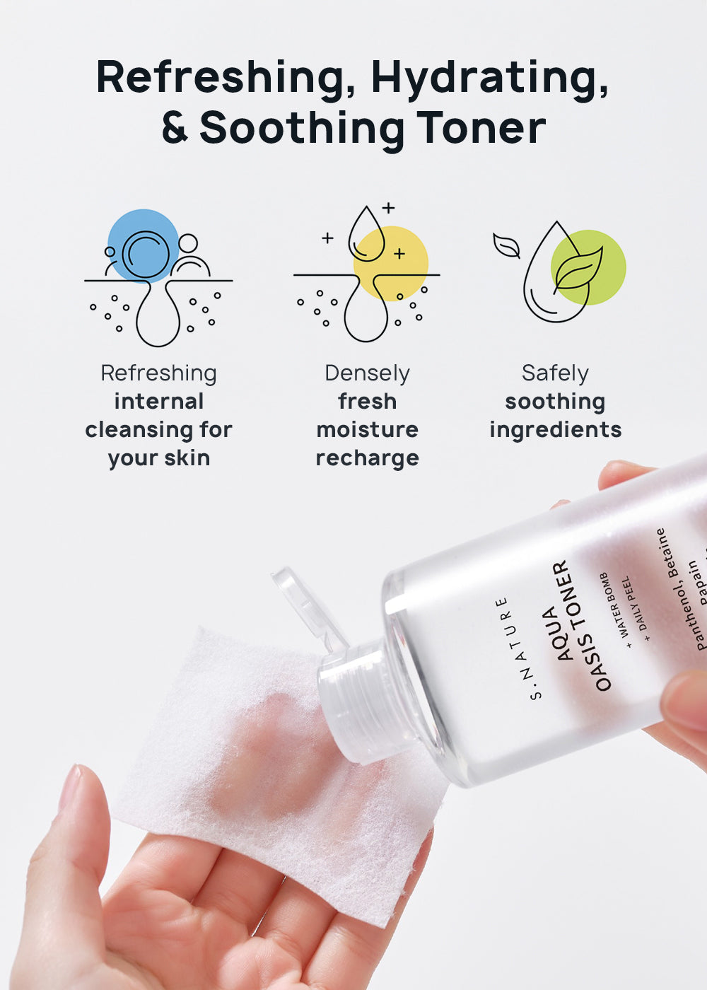 S.NATURE Aqua Oasis Toner 300ml
