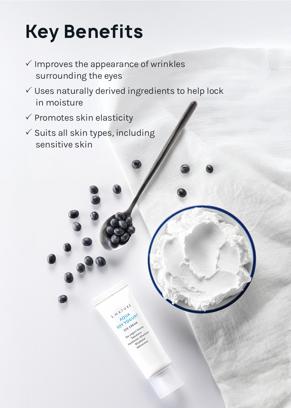 S.NATURE Aqua Soy Yogurt Eye Cream 25ml