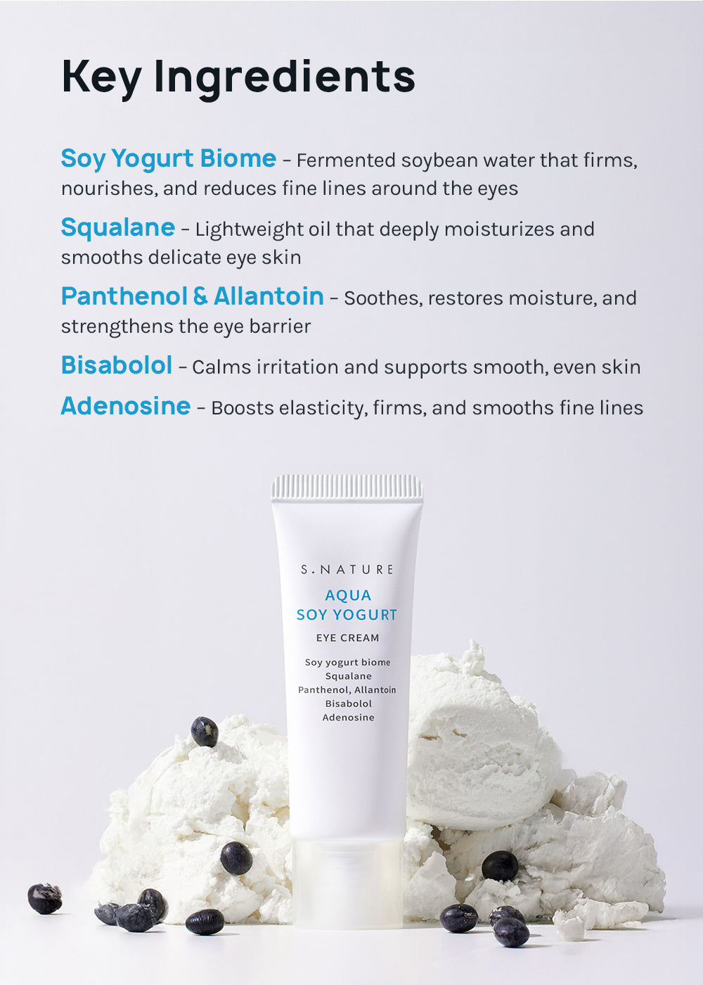 S.NATURE Aqua Soy Yogurt Eye Cream 25ml