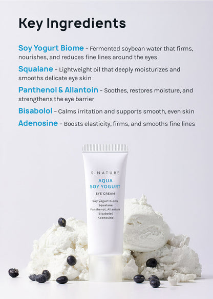 S.NATURE Aqua Soy Yogurt Eye Cream 25ml