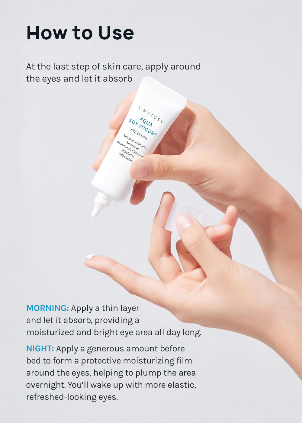 S.NATURE Aqua Soy Yogurt Eye Cream 25ml