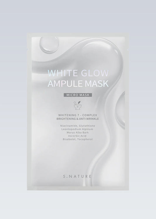 S.NATURE White Glow Ampule Mask
