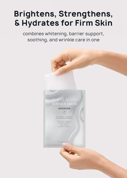 S.NATURE White Glow Ampule Mask