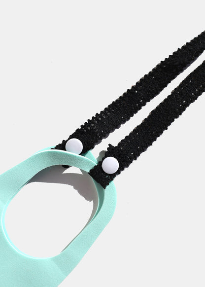 Official Key Items Lace Glasses & Mask Strap