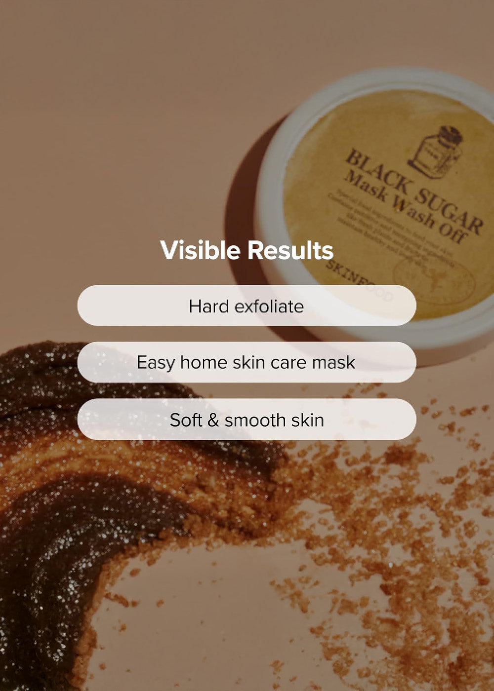 SKINFOOD Black Sugar Mask Wash Off 120g