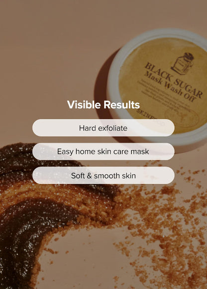 SKINFOOD Black Sugar Mask Wash Off 120g