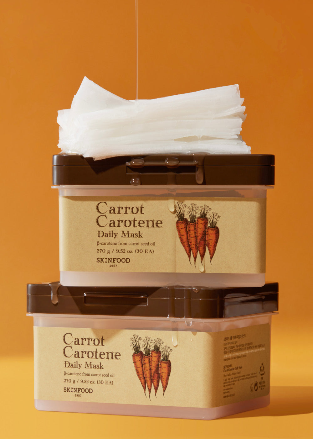 SKINFOOD Carrot Carotene Daily Mask (30 Masks)