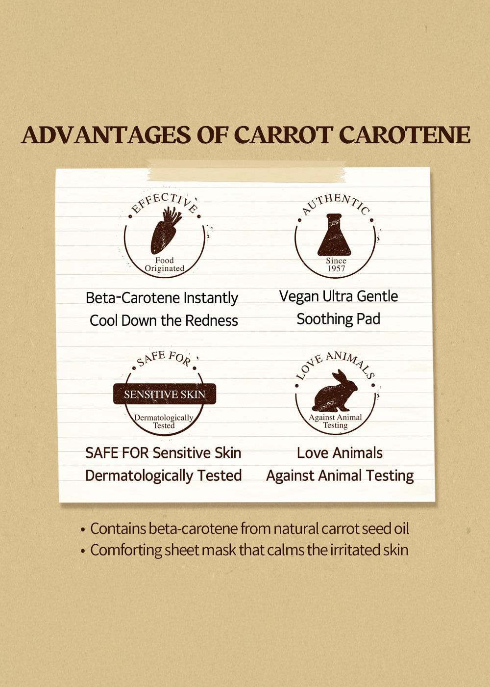 SKINFOOD Carrot Carotene Mask (1 Mask)