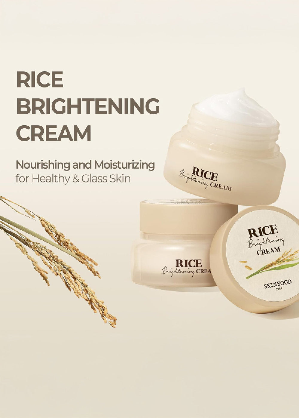 SKINFOOD Rice Brightening Cream 60ml