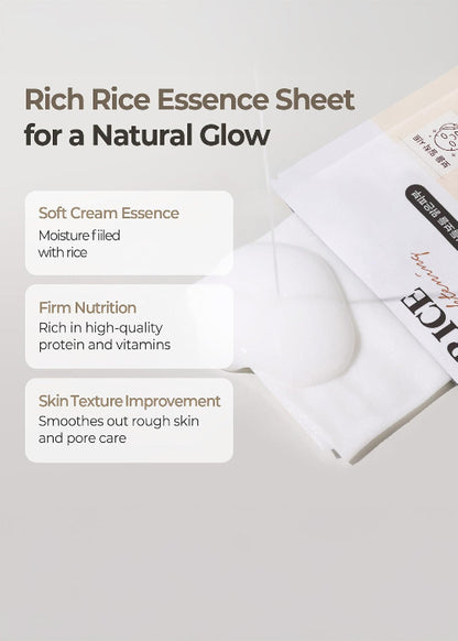 SKINFOOD Rice Brightening Mask (1 Mask)