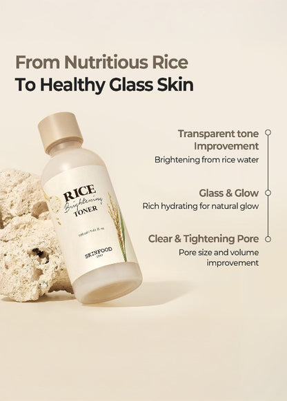 SKINFOOD Rice Brightening Toner 160ml