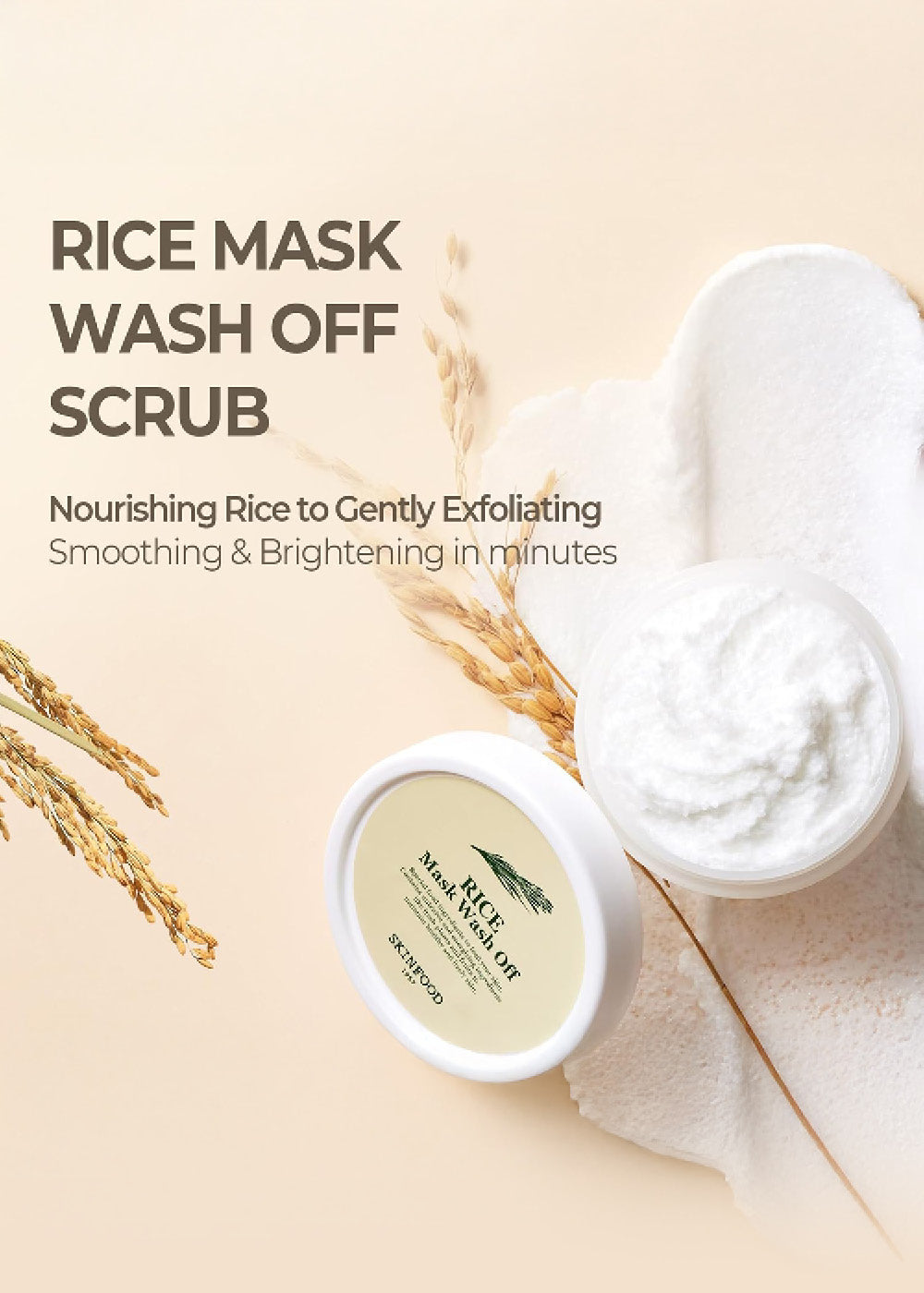 SKINFOOD Rice Mask Wash Off 100g