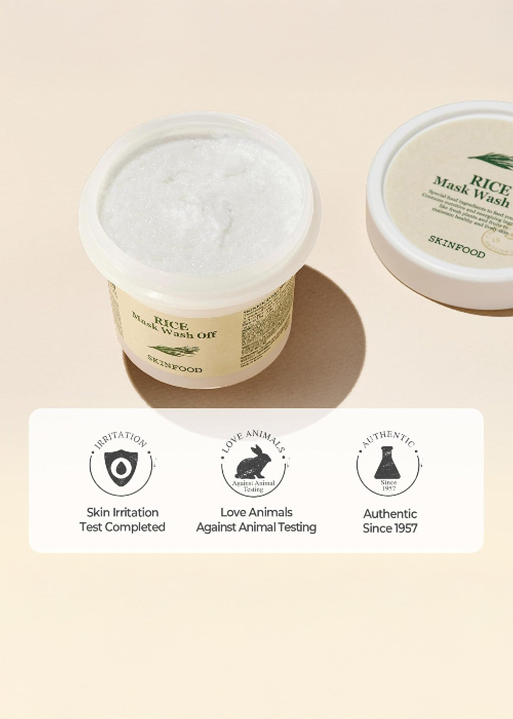 SKINFOOD Rice Mask Wash Off 100g