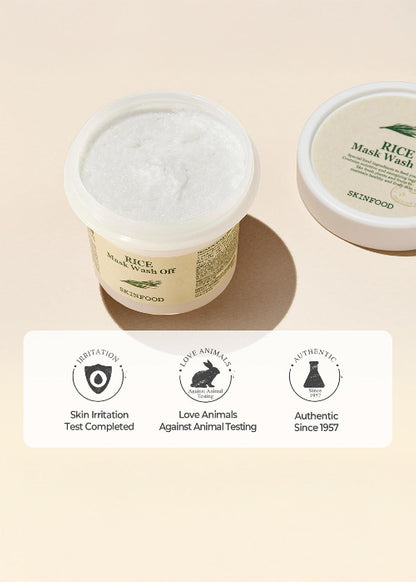 SKINFOOD Rice Mask Wash Off 100g