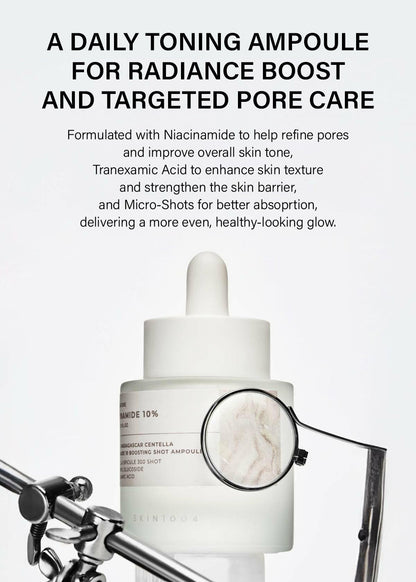 SKIN1004 Madagascar Centella Niacinamide 10 Boosting Shot Ampoule 30ml