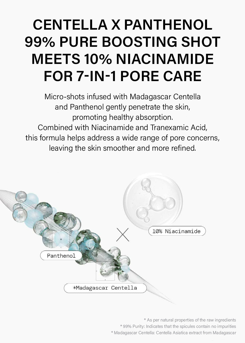 SKIN1004 Madagascar Centella Niacinamide 10 Boosting Shot Ampoule 30ml
