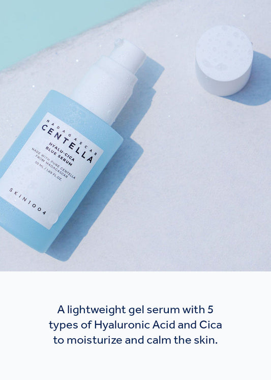 SKIN1004 Madagascar Centella Hyalu-Cica Blue Serum 50ml