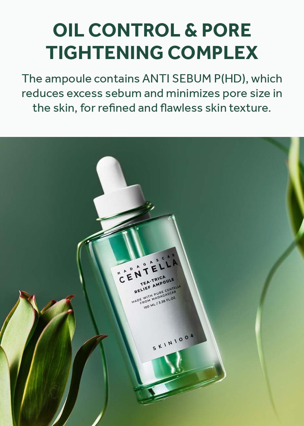 SKIN1004 Madagascar Centella Tea-Trica Relief Ampoule 100ml