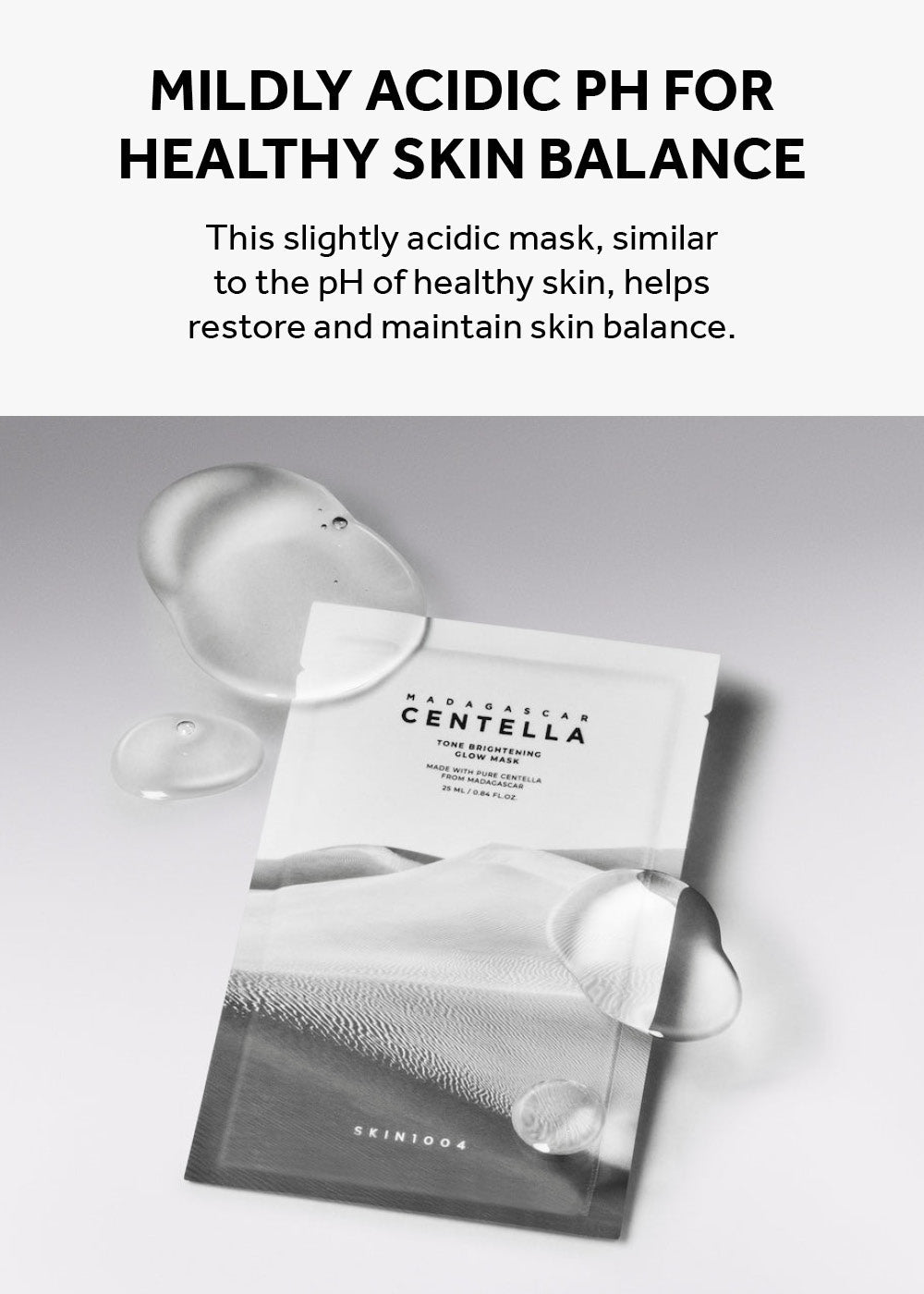 SKIN1004 Madagascar Centella Tone Brightening Glow Mask (1 Sheet)