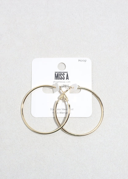 5mm Hoop Earrings