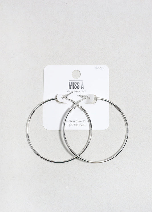 6mm Hoop Earrings