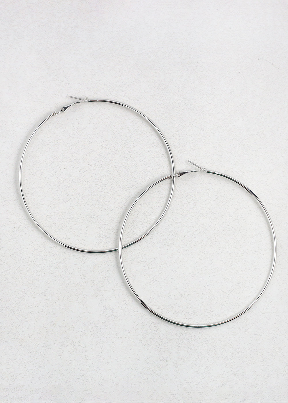 Classic Thin Hoop Earrings - 9mm