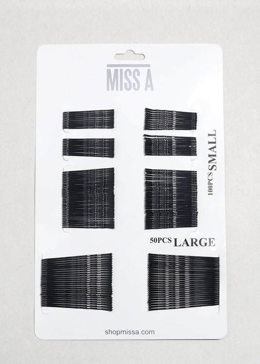 150-Piece Bobby Pin Set