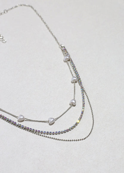 Twinkle Hearts Necklace