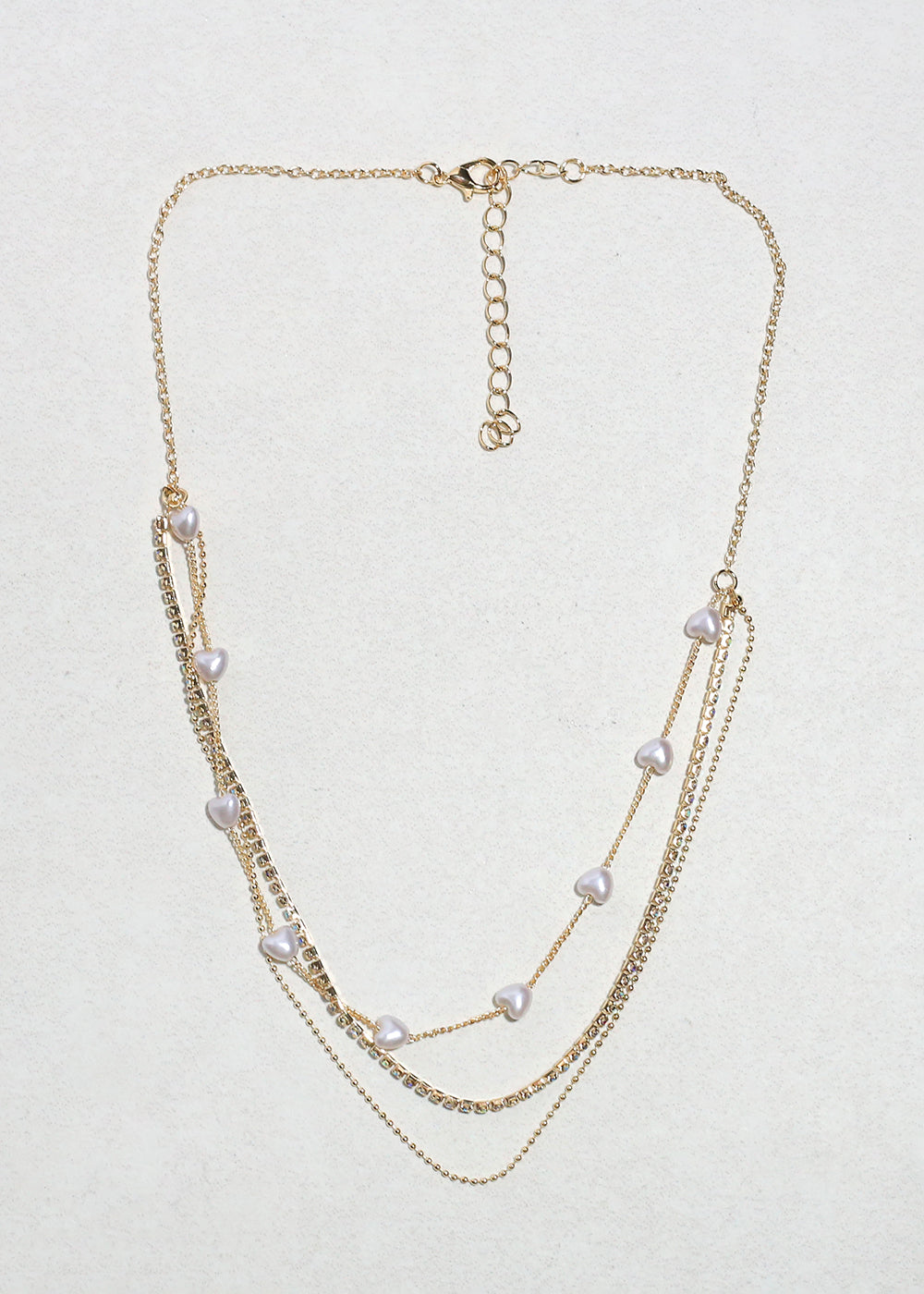 Twinkle Hearts Necklace