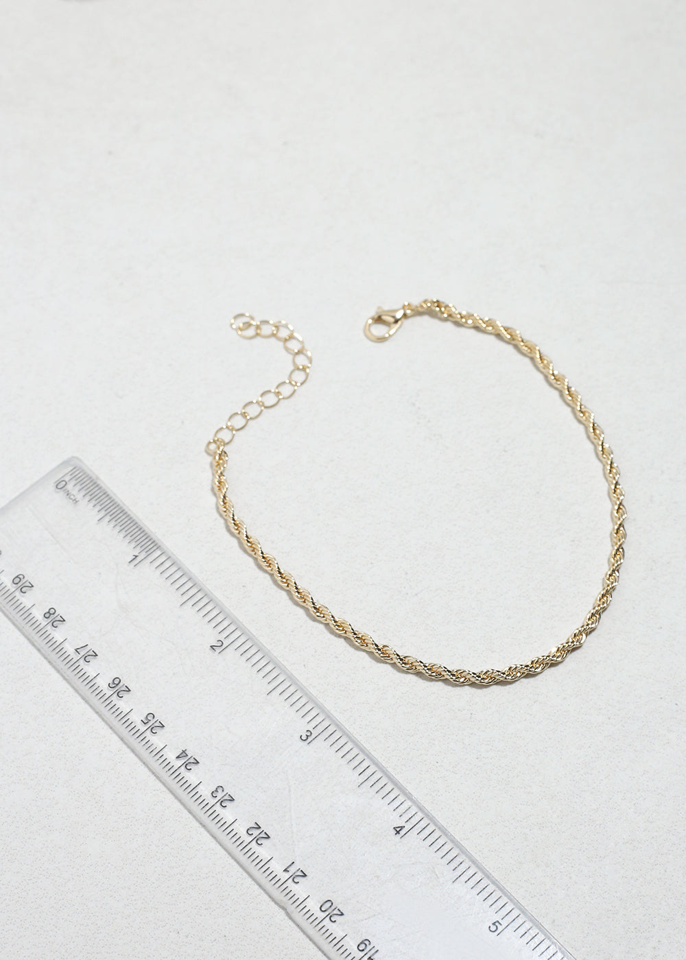 Classic Rope Chain Anklet