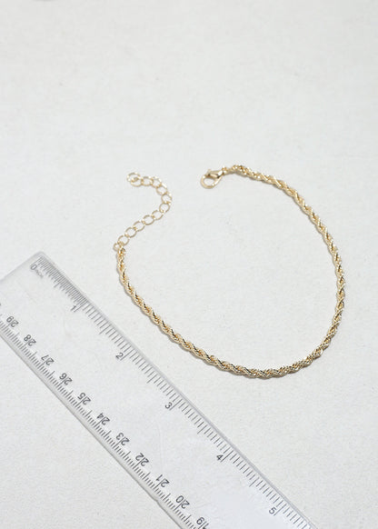 Classic Rope Chain Anklet