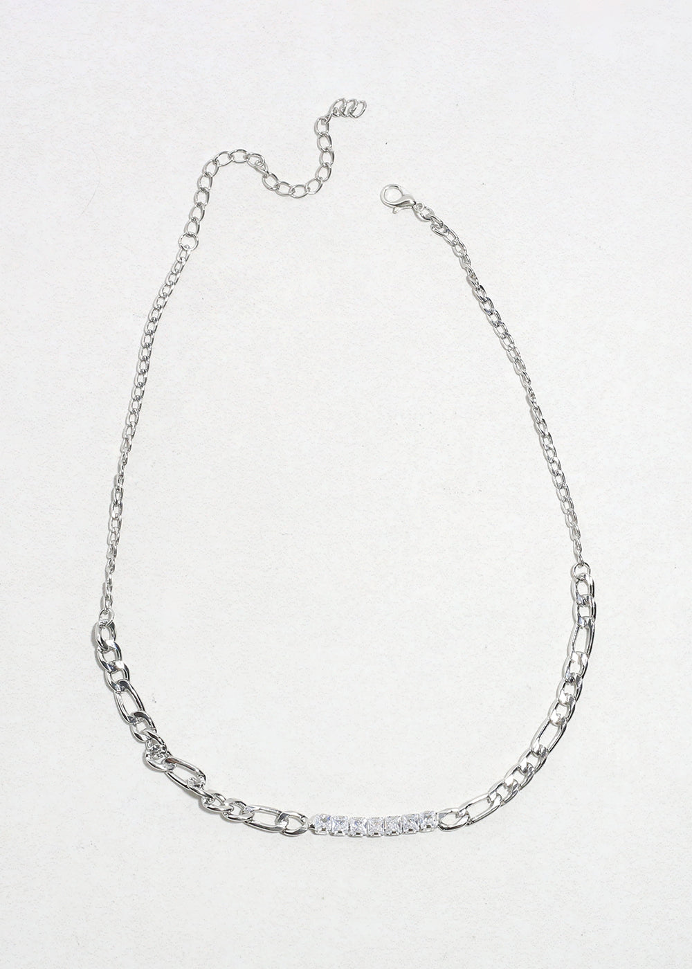 Crystal Linked Necklace