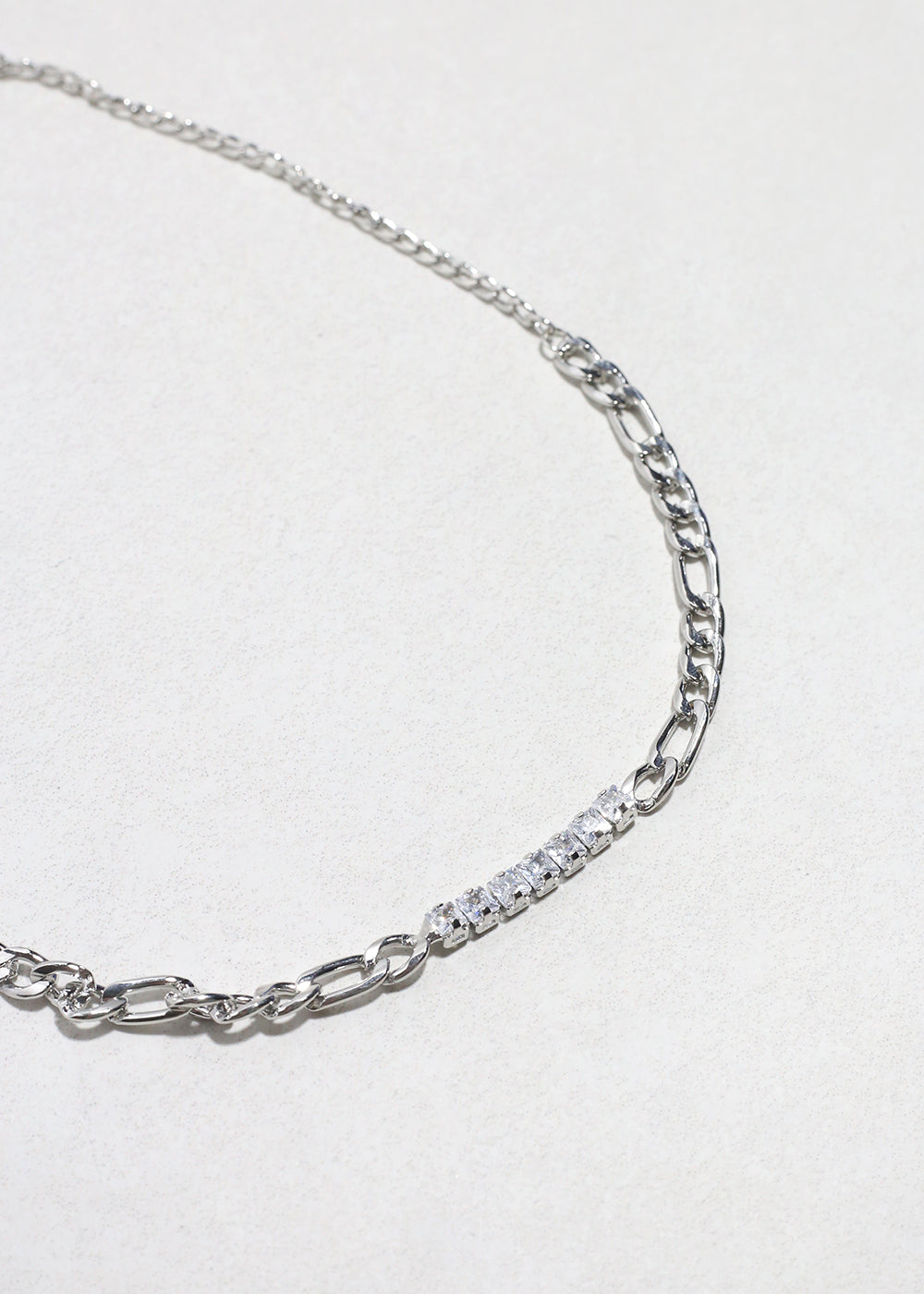 Crystal Linked Necklace