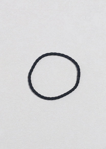 Black Spiral Hair Ties - 24 PCS