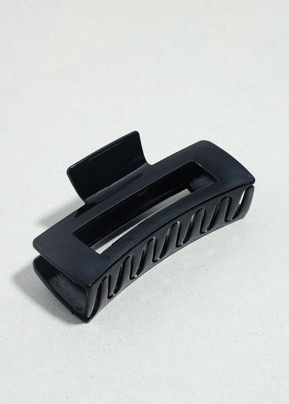 Modern Rectangle Hair Claw Clip