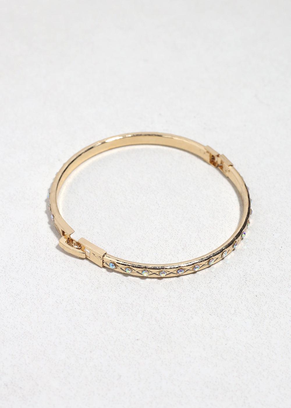 Luna Spark Rhinestone Bangle