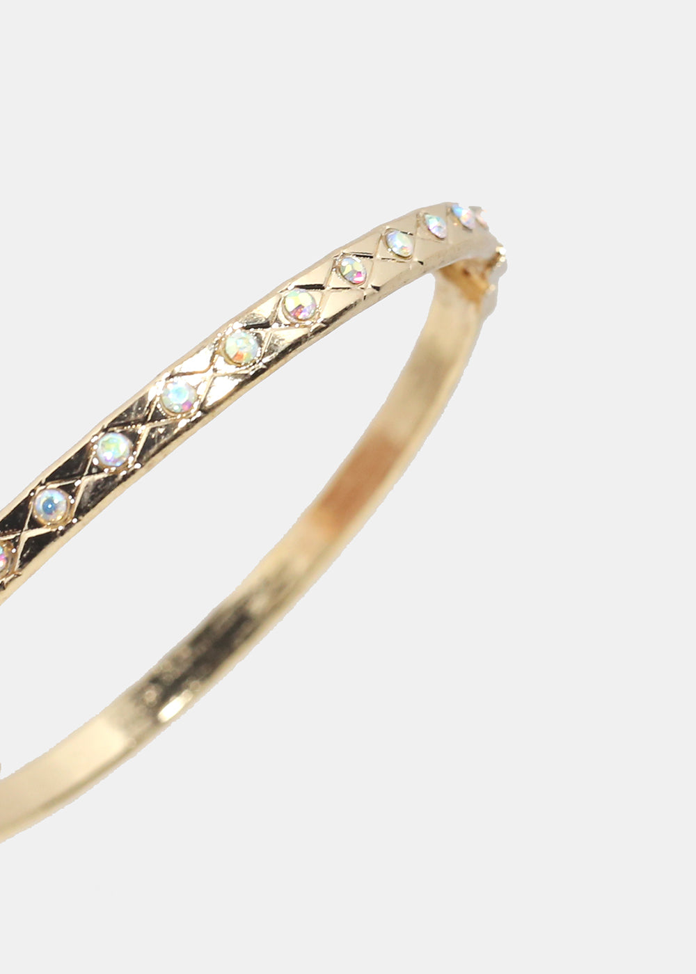 Luna Spark Rhinestone Bangle