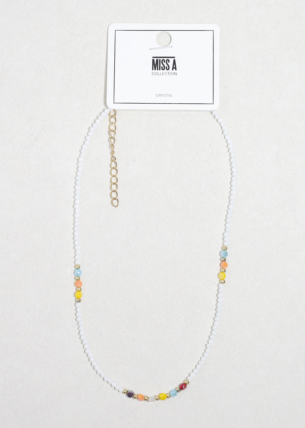 Color Pop Beaded Necklace