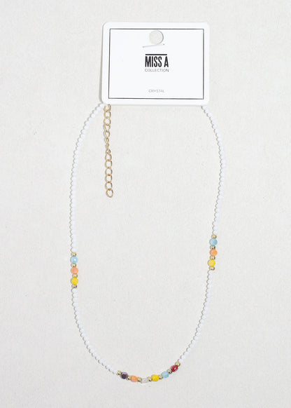 Color Pop Beaded Necklace