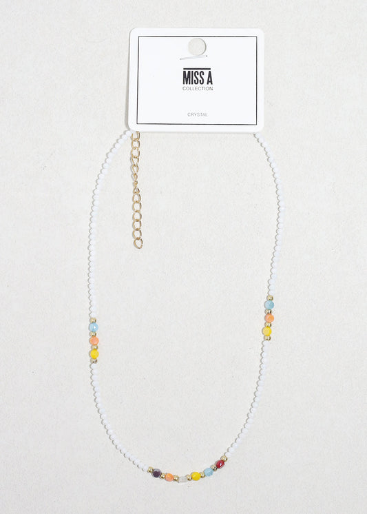 Color Pop Beaded Necklace